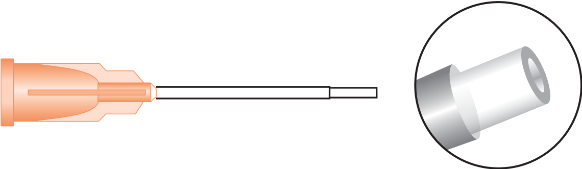 Silicone Tip Cannula